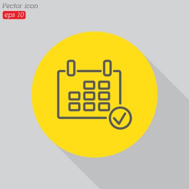 Takvim satırı simgesi