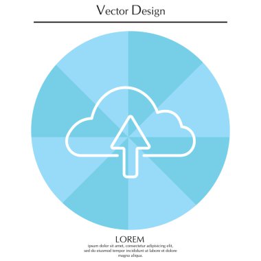 bulut depolama simgesi