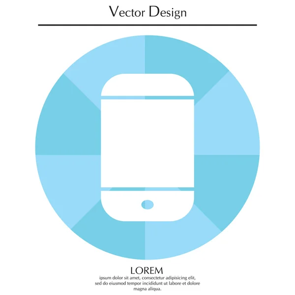 Design do ícone do telefone — Vetor de Stock