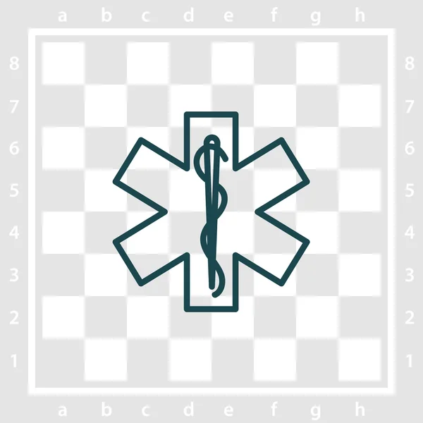 Medicine flat icon — Stock Vector