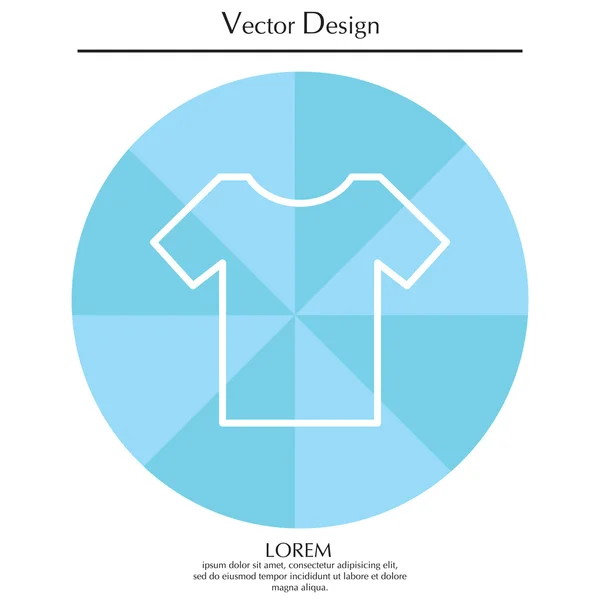 Tom T-shirt Icon — Stock vektor