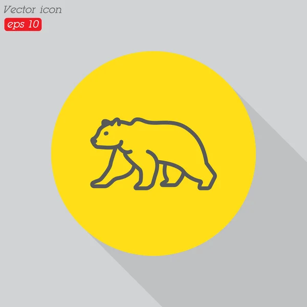 Projektowanie ikony zwierząt — Wektor stockowy