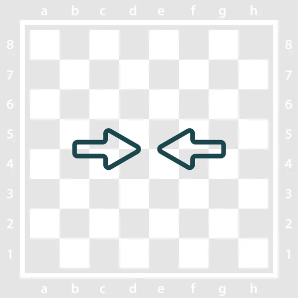 Icônes de ligne de flèches — Image vectorielle