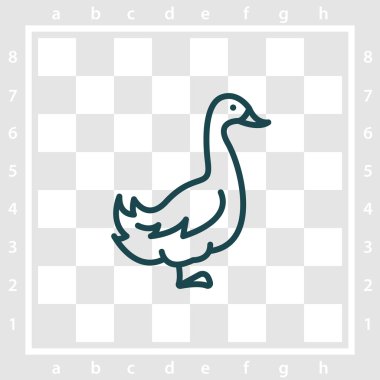 Kaz satırı simgesi