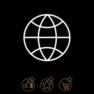 Küre satırı simgesi