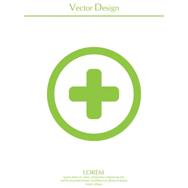 Icono web simple — Vector de stock