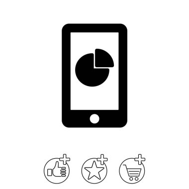 İş grafikleri ile Smartphone