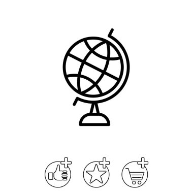 Küre satırı simgesi