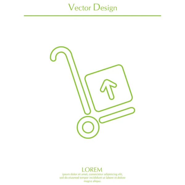 Design do ícone de seta — Vetor de Stock