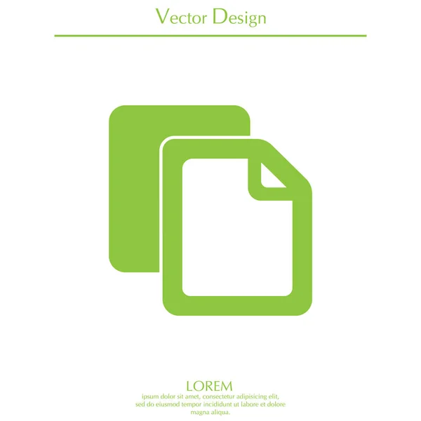 Archivos icono web — Vector de stock