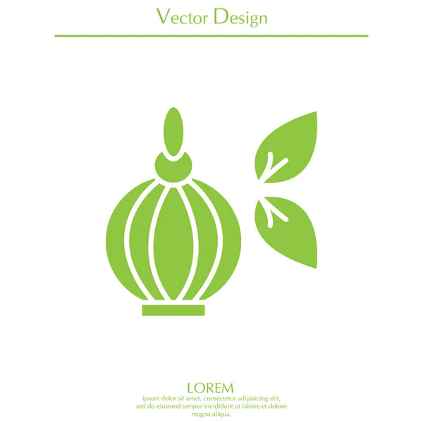 Design de ícone de perfume — Vetor de Stock