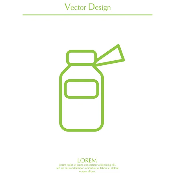 Icono web simple — Vector de stock