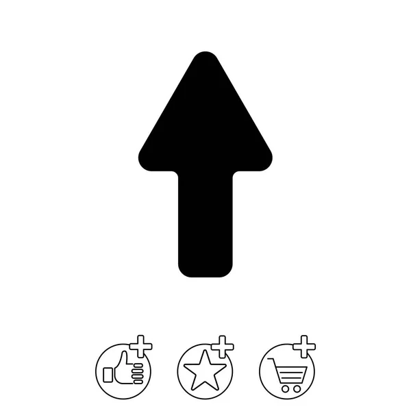 Design do ícone de seta — Vetor de Stock