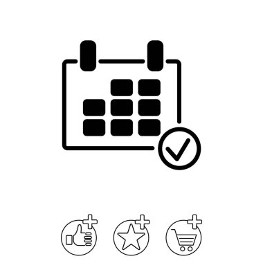 Takvim satırı simgesi