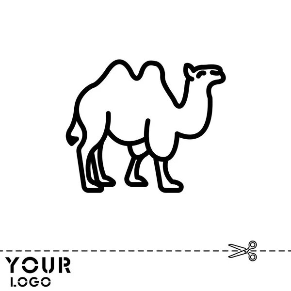 Web Camel icono — Vector de stock