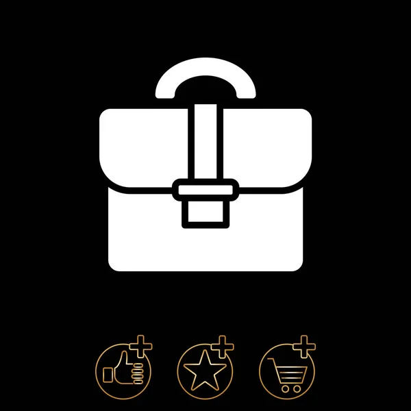 Design of Portfolio icon — Stock Vector
