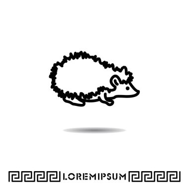 Kirpi satırı simgesi