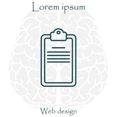 Denetim listesi satırı simgesi