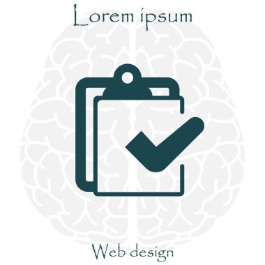 Denetim listesi satırı simgesi