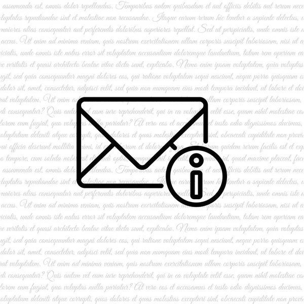 Zarf e-posta iletisi simgesi