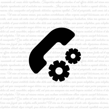 Telefon yapılandırma simgesi