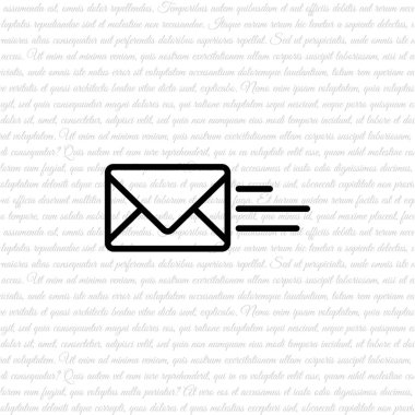 Zarf e-posta iletisi simgesi