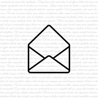 Zarf e-posta iletisi simgesi