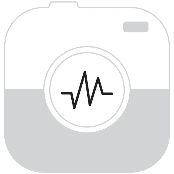 Icono de frecuencia cardíaca — Archivo Imágenes Vectoriales