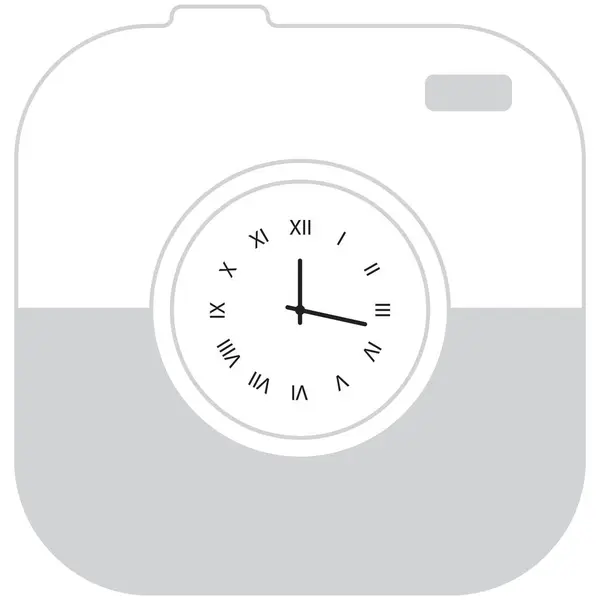 Reloj icono web — Archivo Imágenes Vectoriales