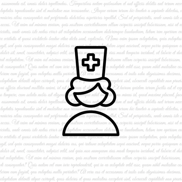 Doctor icono web — Archivo Imágenes Vectoriales