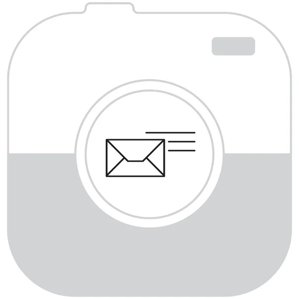 E- posta İleti Simgesi — Stok Vektör