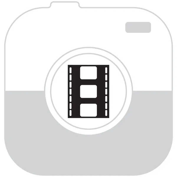 Film haspel pictogram — Stockvector