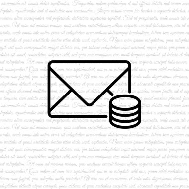 Zarf e-posta iletisi simgesi