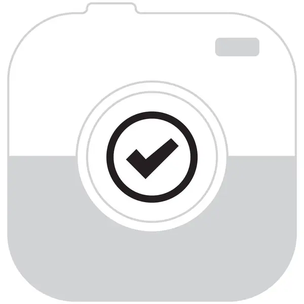 Icono de casilla de verificación — Vector de stock