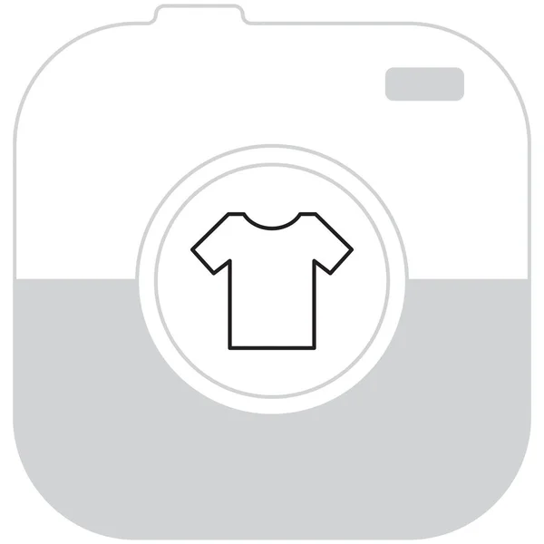 Tshirt web icon — Stock Vector