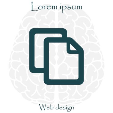 Dosya kopyalama simgesi