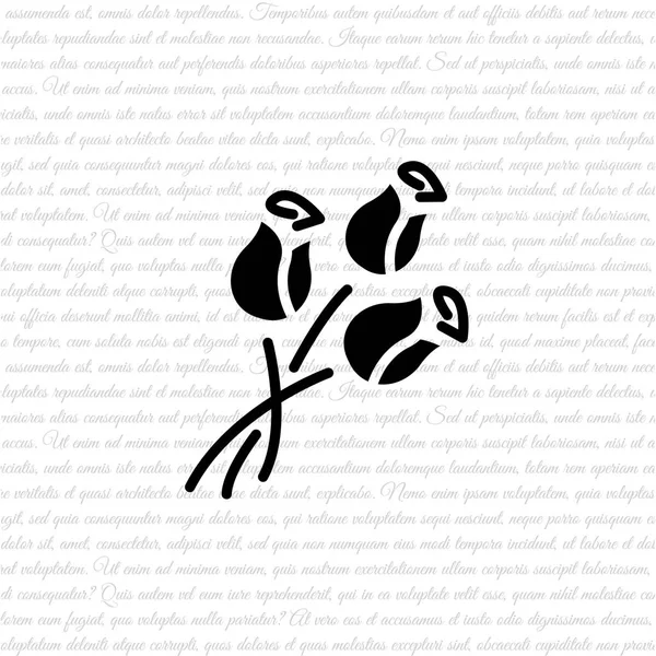 Ramo de rosas — Vector de stock