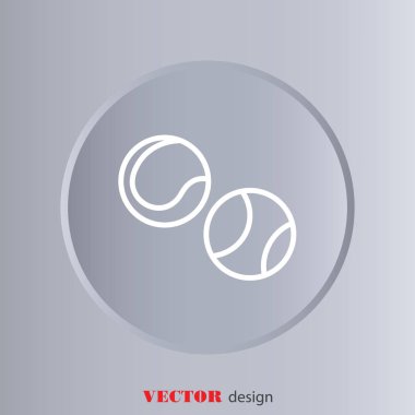 Tenis topları simgesi