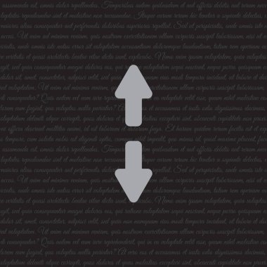 simge yukarı ve aşağı okları