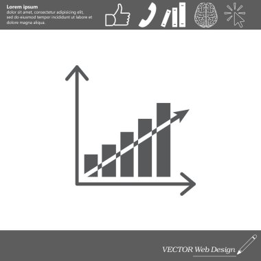 büyüyen grafik simgesi