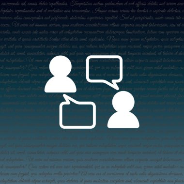  İş görüşmeleri simgesi