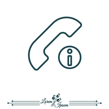 bilgi satırı simgesi