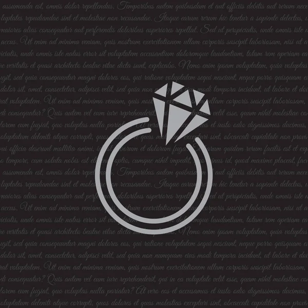 Web-Symbol. Diamant — Stockvektor