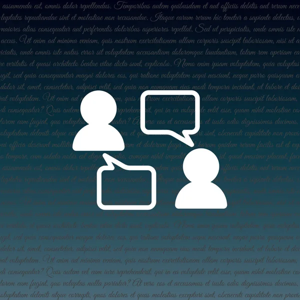  İş görüşmeleri simgesi