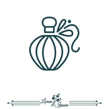 Parfüm şişesi Web satırı simgesi