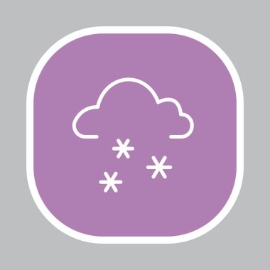 karlı havalarda simgesi