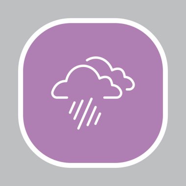 ağır yağmur simgesi