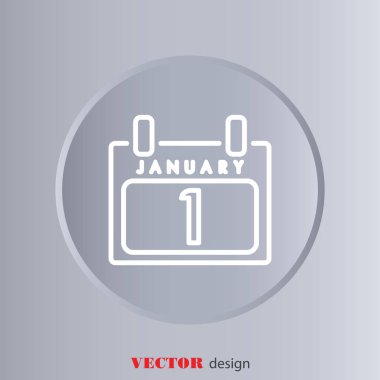  satırı simgesi. Takvim