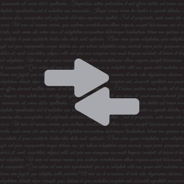 sol ve sağ okları simge