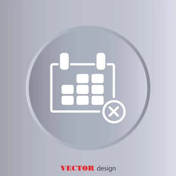 Line icon. Calendar — Stock Vector